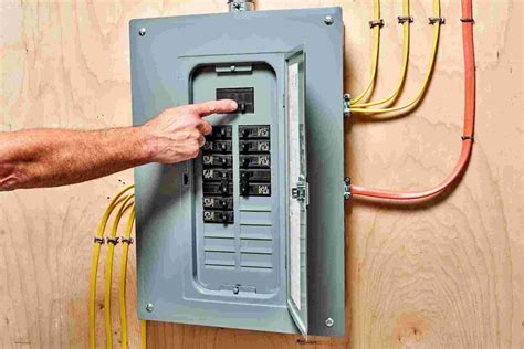 electrical service panel shutting down